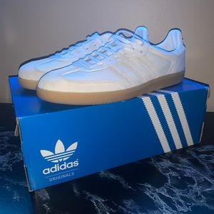 Adidas Samba Recon Lt white with gum sole size 12
